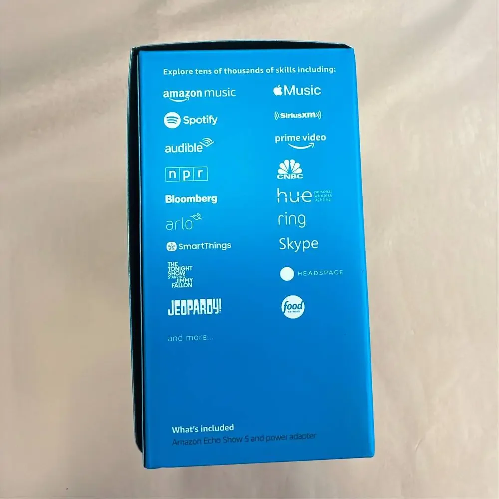 Amazon Echo Show 5 5.5 Inch Display White Sealed Box